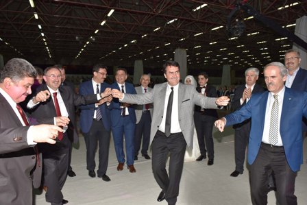 Kapalı Pazar yerinde görkemli tören