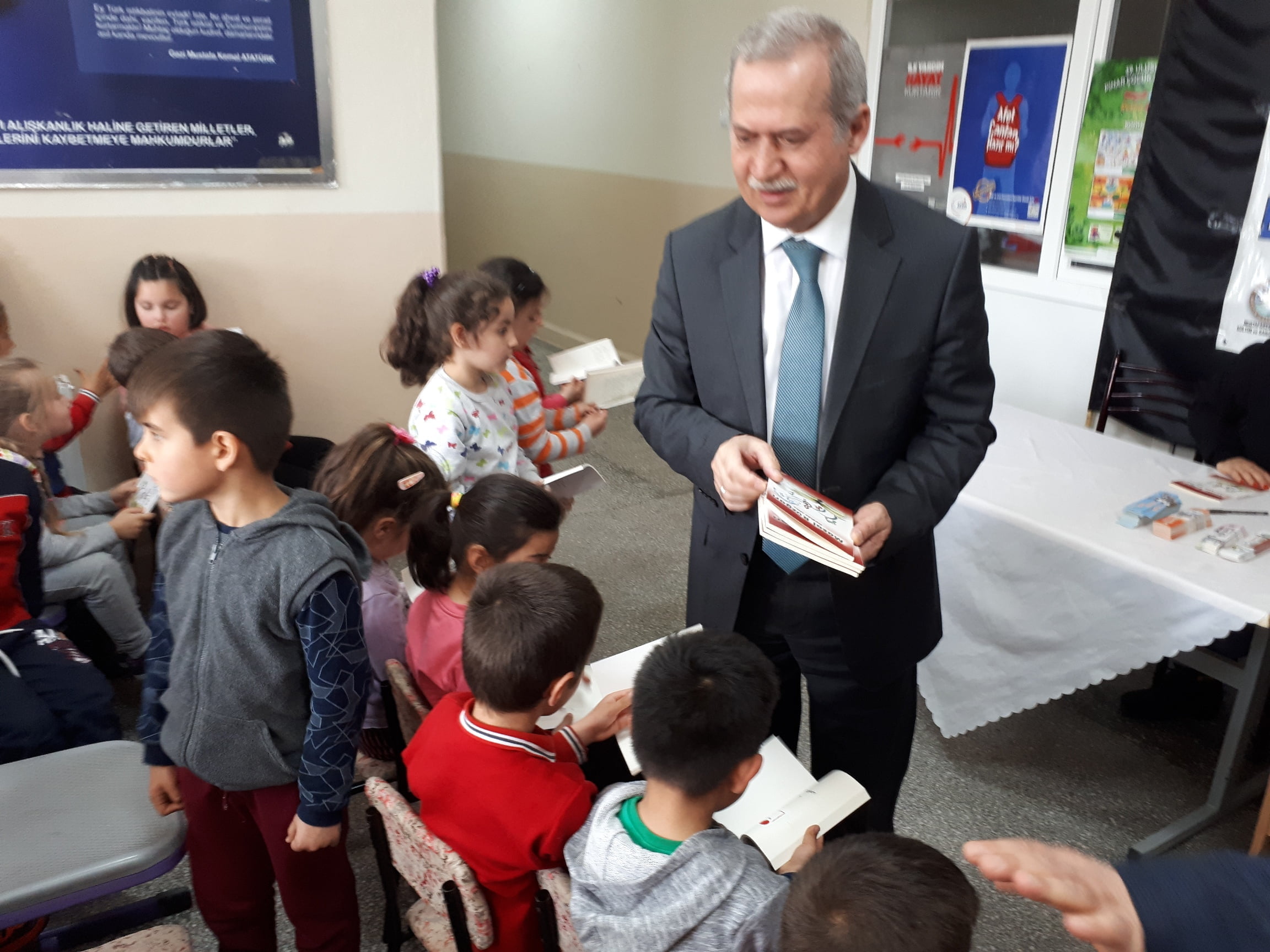 Tatkavaklı İlkokulu/Ortaokulunda Öğrenci Yazar Buluşması