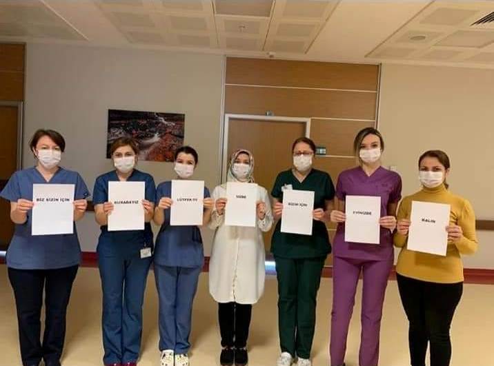 Mustafakemalpaşa Devlet Hastanesi Çalışanlarından Mesaj Var