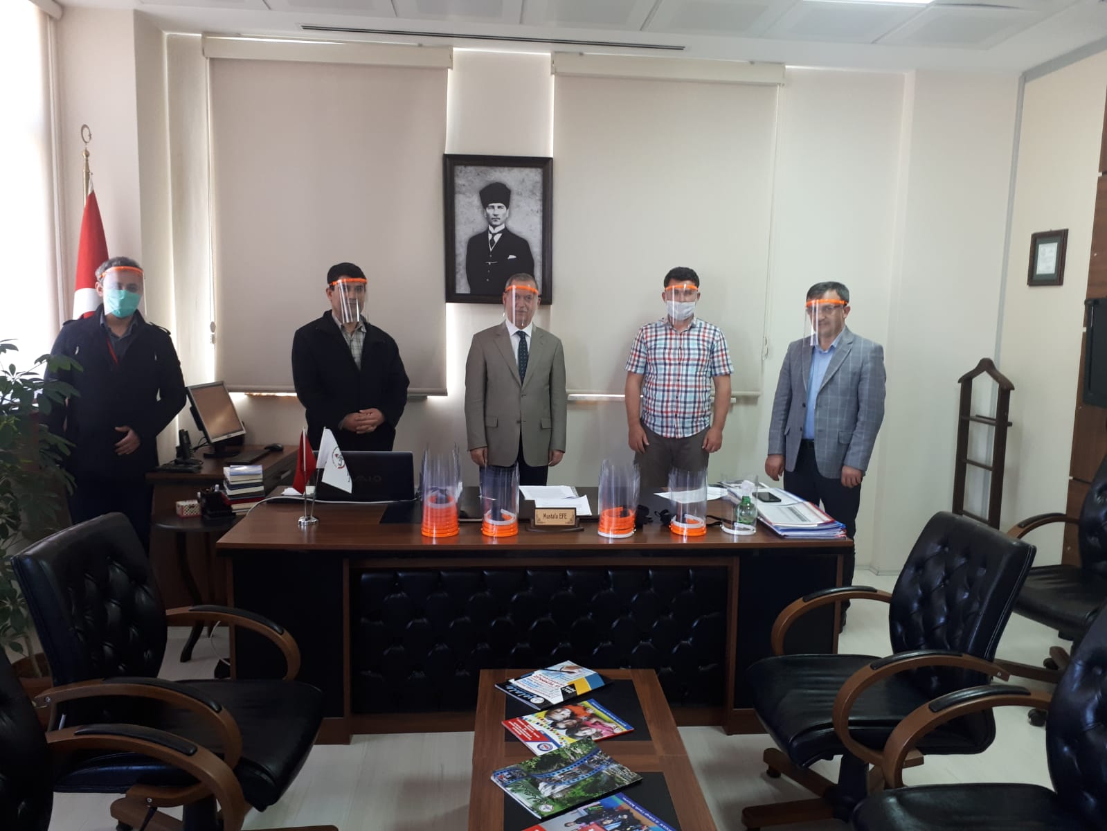 Züferbey İmam Hatip Ortaokulu Siperlik Üretimine Başladı
