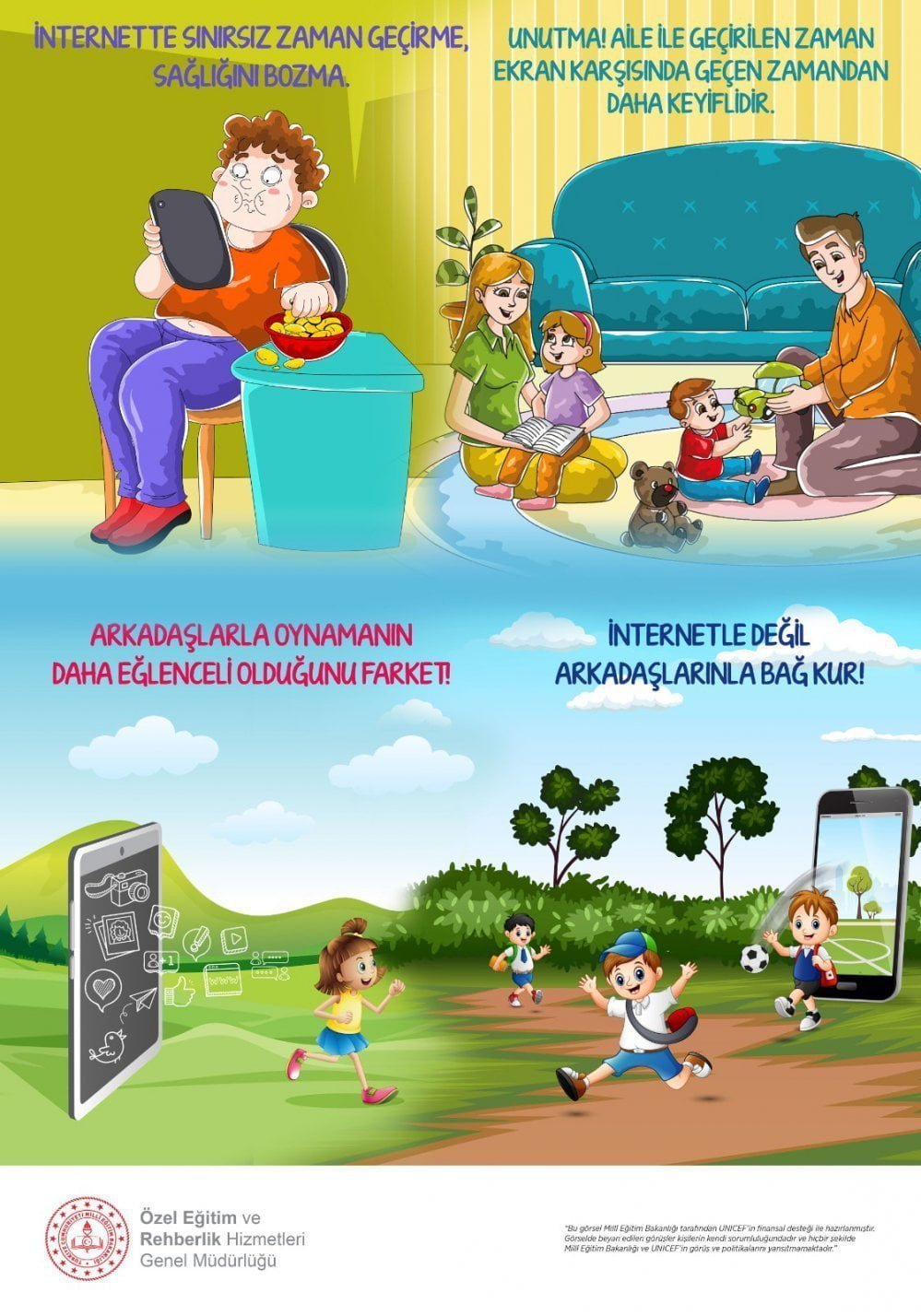 Ailelere Yönelik "Siber Zorbalık" Ve "Güvenli İnternet Kullanımı" Kılavuzları Yayınlandı.