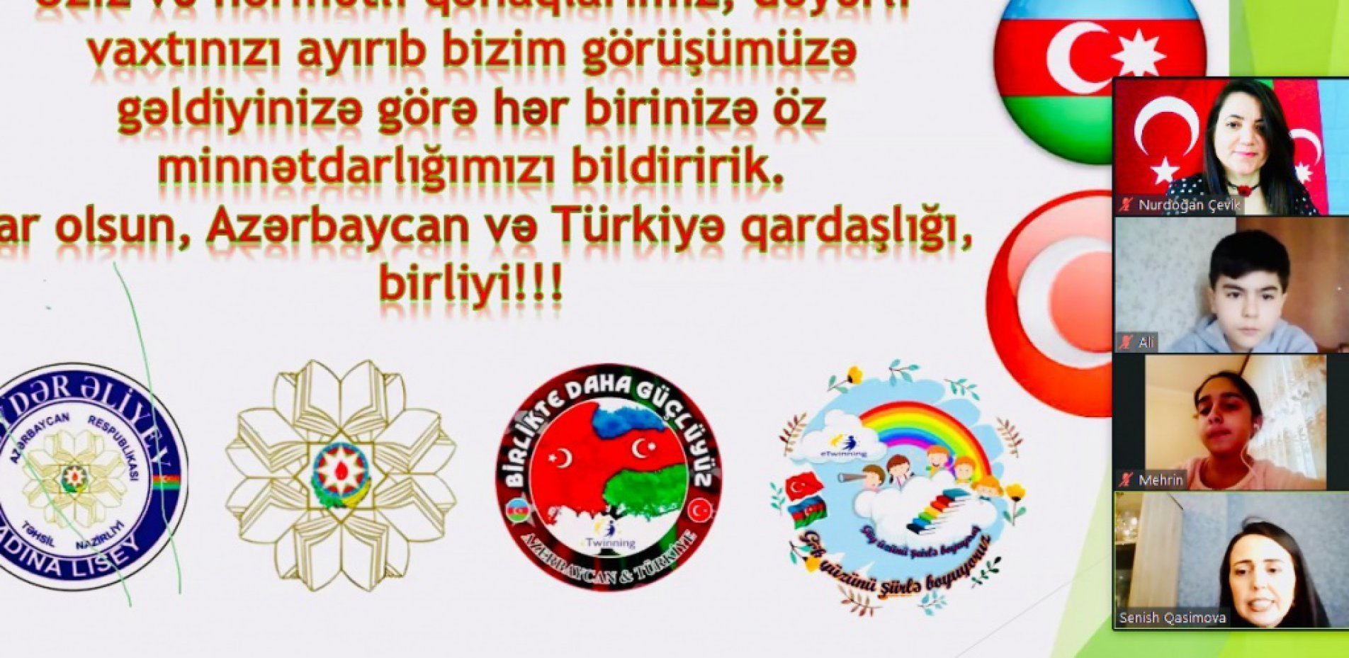 Birlikte Daha Güçlüyüz E-Twinning Projesi