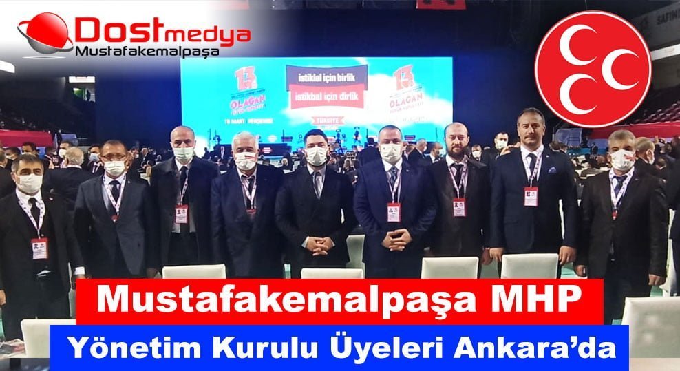 Ahmet Beygirci ve MHP Yönetim Kurulu Üyeleri, MHP Kurultayı için Ankara’dalar