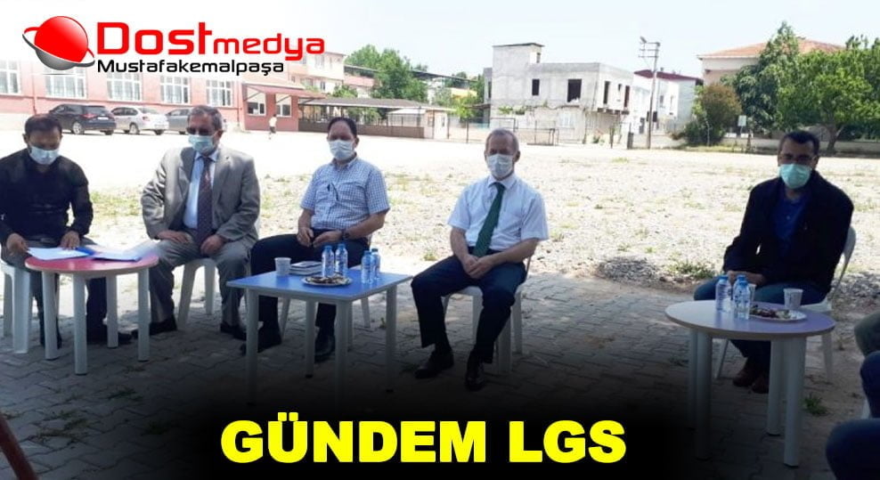 Okul müdürlerinin gündemi LGS