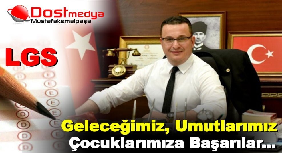 Geleceğimiz, umutlarımız çocuklarımıza başarılar