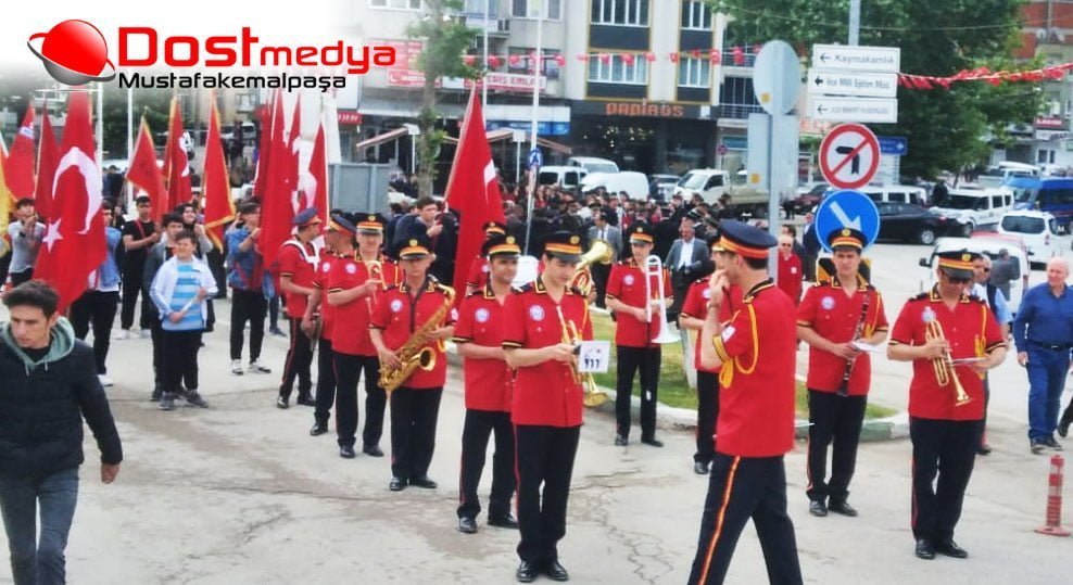 Mustafakemalpaşa’da 19 Mayıs Atatürk'ü Anma Gençlik ve Spor Bayramı Kutlandı