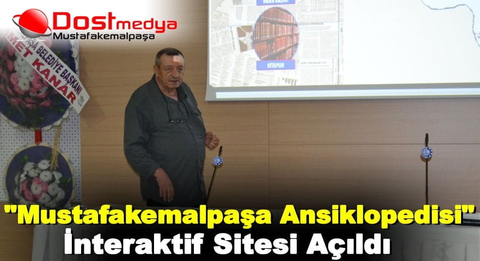 “Mustafakemalpaşa Ansiklopedisi” interaktif sitesi açıldı