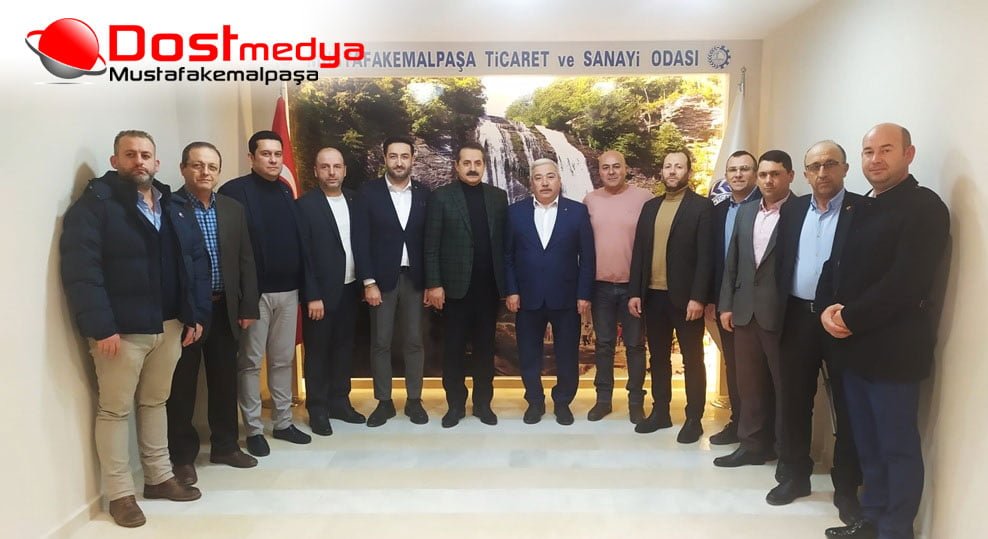 Faruk Çelik Mustafakemalpaşa'da Ziyaretlerde Bulundu