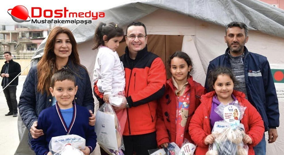 Başkan Kanar Arsuz'a Ulaştı, Görevinin Başında