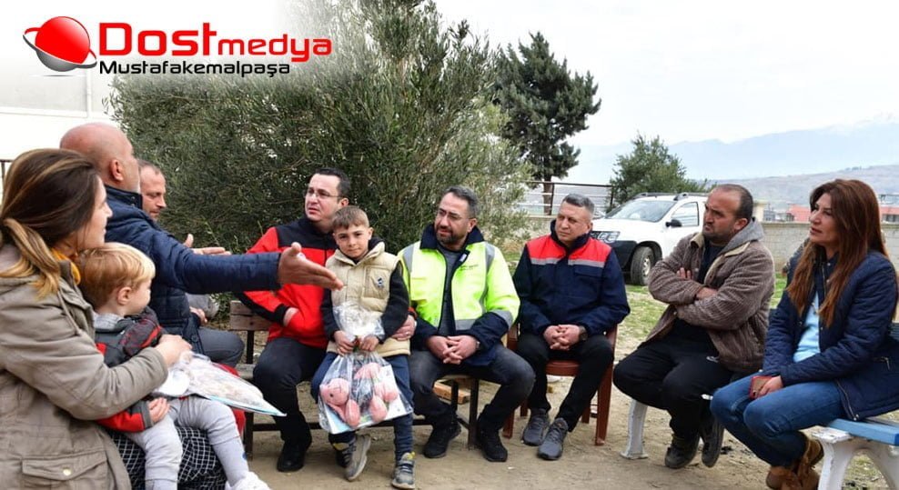 Başkan Kanar Arsuz'a Ulaştı, Görevinin Başında
