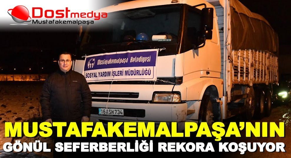 MUSTAFAKEMALPAŞA’NIN GÖNÜL SEFERBERLİĞİ REKORA KOŞUYOR