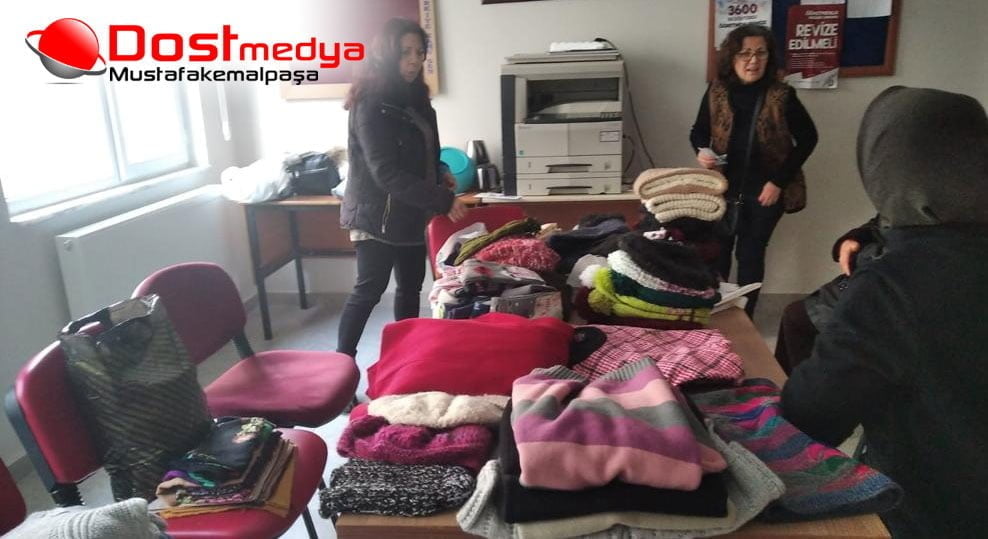 Mustafakemalpaşa Halk Eğitimi Merkezi, Depremzedeler için Kenetlendi