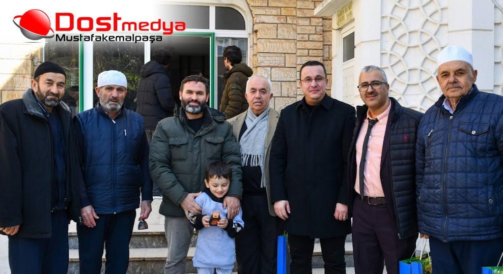 MUSTAFAKEMALPAŞA'DA DEPREM ŞEHİTLERİ İÇİN MEVLİT OKUTULDU