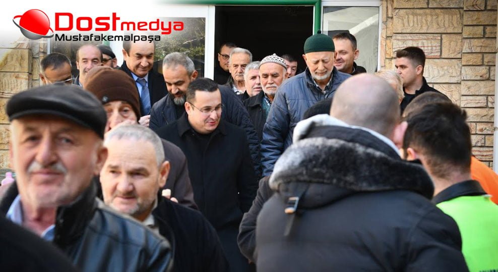 MUSTAFAKEMALPAŞA'DA DEPREM ŞEHİTLERİ İÇİN MEVLİT OKUTULDU