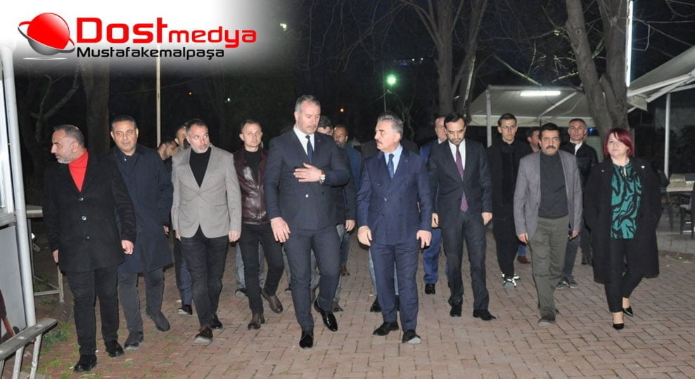 MHP İlçe Teşkilatı’ndan Mustafakemalpaşa'ya Yerleşen Depremzedelere Yemek Organizasyonu