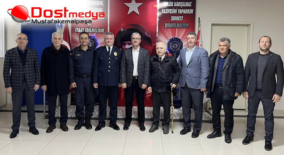 Mustafakemalpaşa'da Emniyet Teşkilatı’nın kuruluşunun 178. yıl dönümü törenle kutlandı
