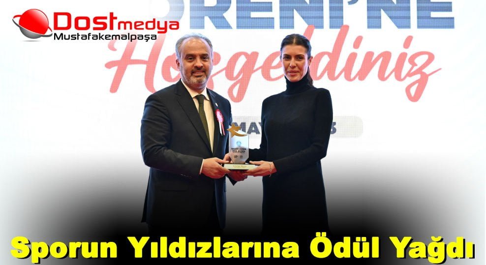 Sporun Yıldızlarına Ödül Yağdı