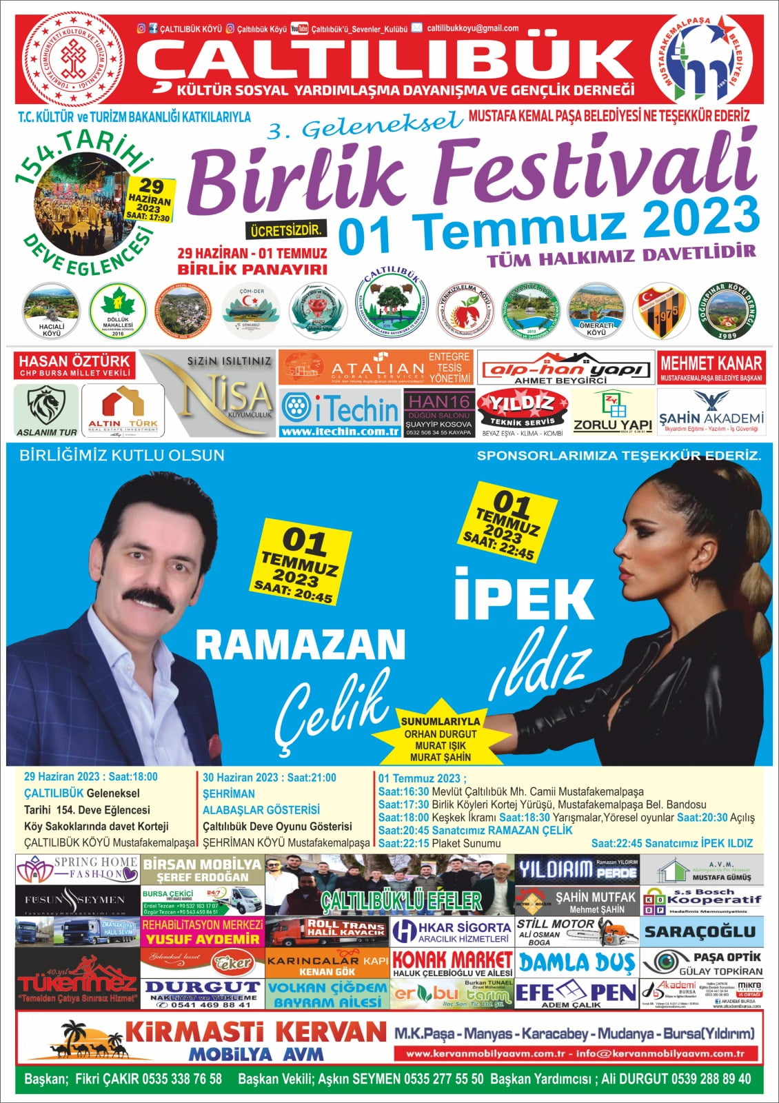 Çaltılıbük Birlik Festivali Düzenleniyor