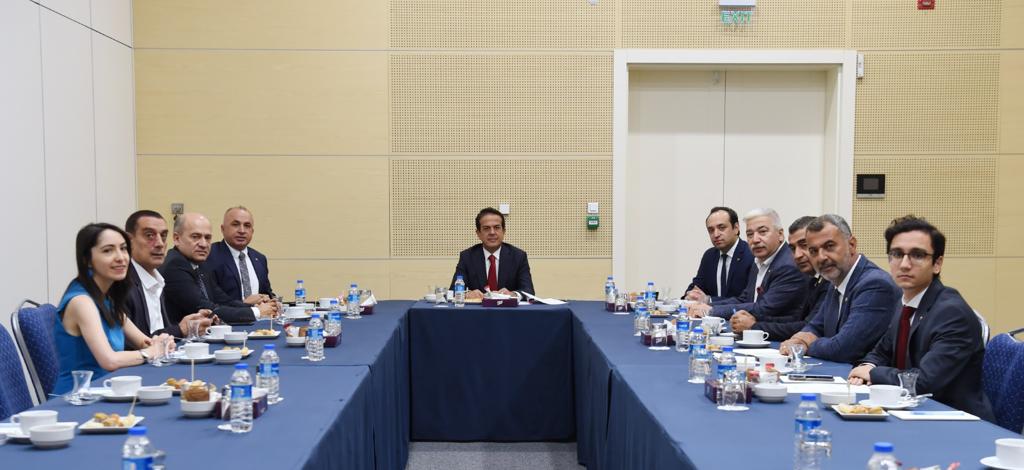 TOBB İKLİM DEĞİŞİKLİĞİ VE ÇEVRE KURULU KOMİSYONU TOPLANDI