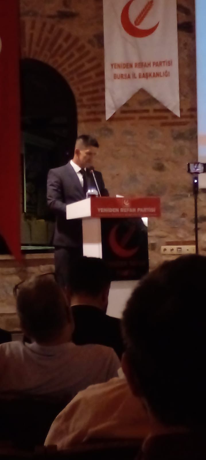 YENİDEN REFAH PARTİSİ MUSTAFAKEMALPAŞA İLÇE BAŞKANLIĞINA RAMAZAN LOYAN ATANDI