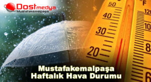 Mustafakemalpaşa Haftalık Hava Durumu