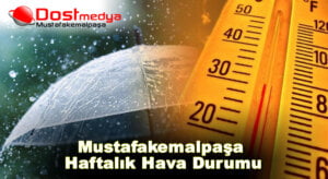 Mustafakemalpaşa Haftalık Hava Durumu