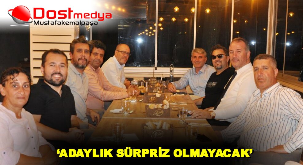 ‘ADAYLIK SÜRPRİZ OLMAYACAK’