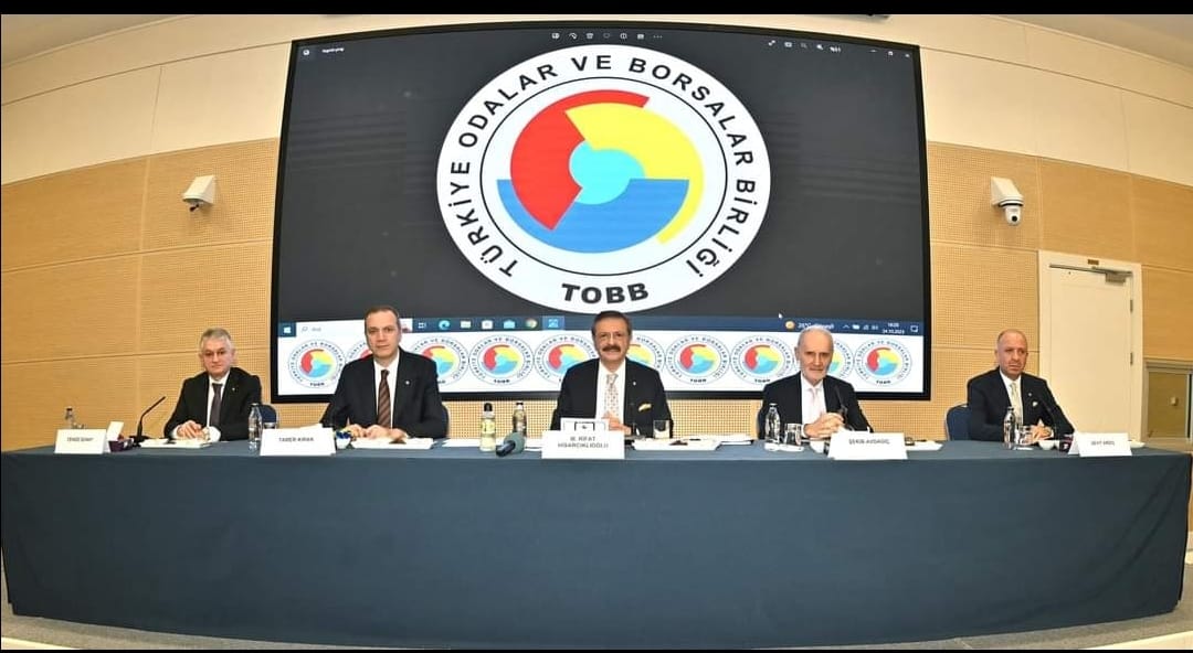 Ticaret ve Sanayi Odası Başkanı Tekin Uzkınay, TOBB toplantısına katılım sağladı