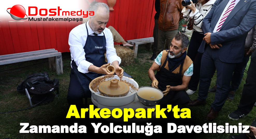 Arkeopark’ta zamanda yolculuğa davetlisiniz