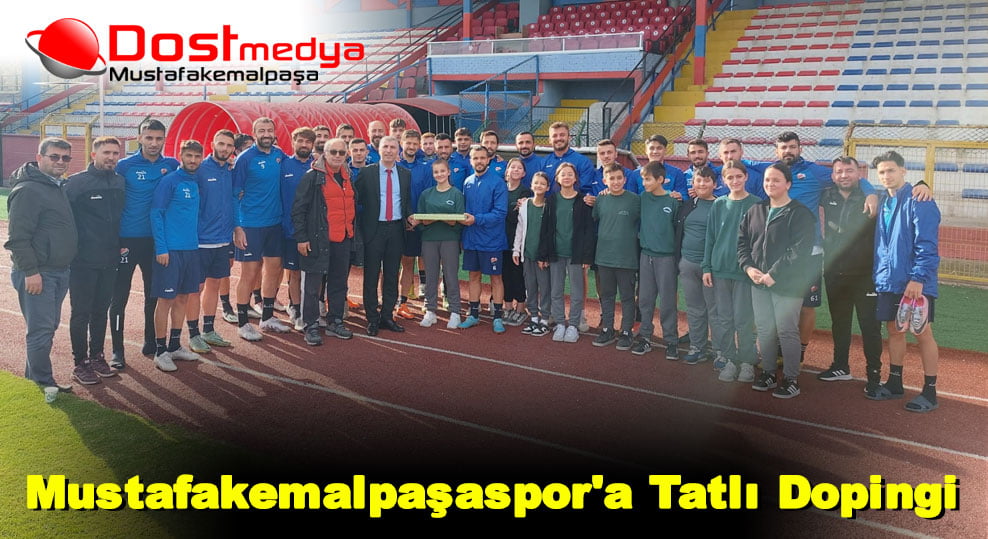 Mustafakemalpaşaspor’a Tatlı Dopingi