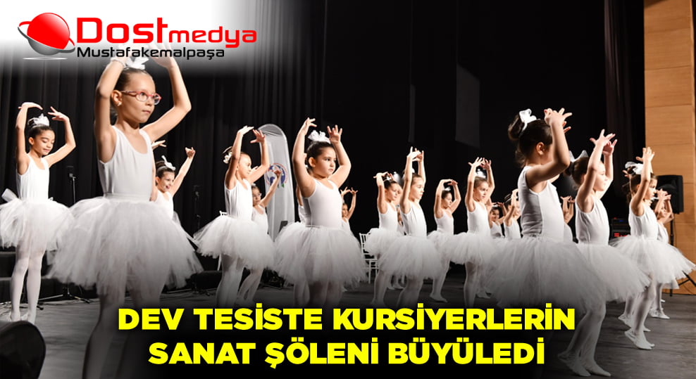 Dev Tesiste Kursiyerlerin Sanat Şöleni Büyüledi