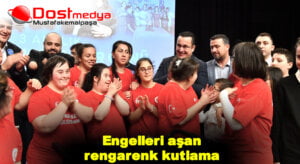 Engelleri aşan rengarenk kutlama