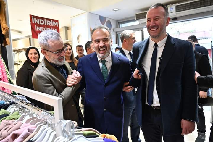Başkan Aktaş'tan Mustafakemalpaşa'ya Tam Gün Seçim Ziyareti