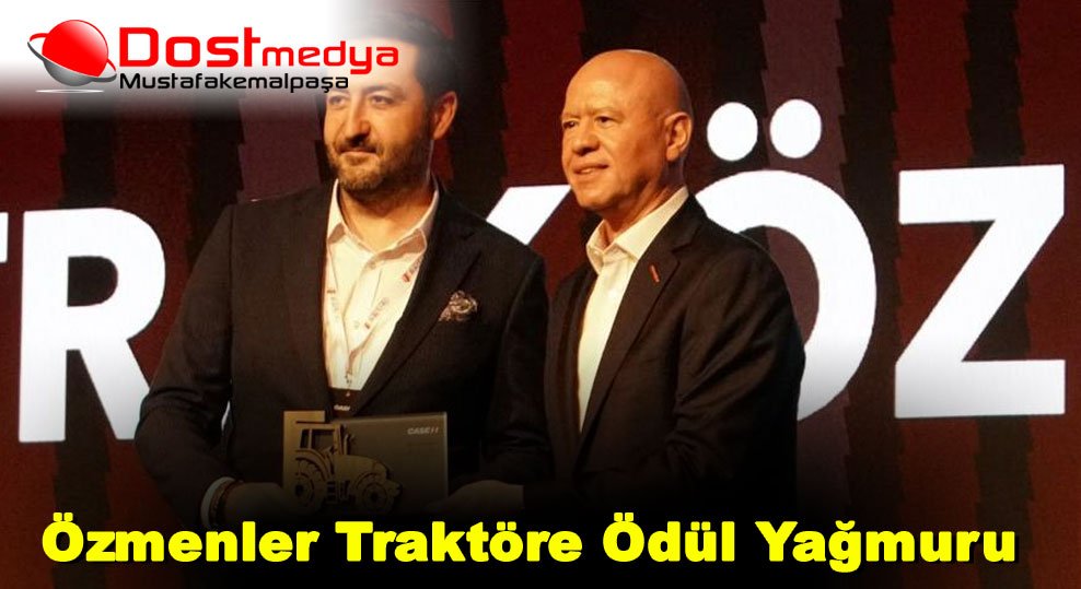Özmenler Traktöre Ödül Yağmuru