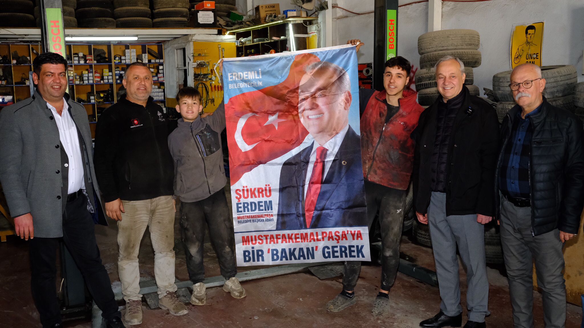 ŞÜKRÜ ERDEM: MUSTAFAKEMALPAŞA’DA TECRÜBEMİZLE SORUNLARI ÇÖZECEĞİZ