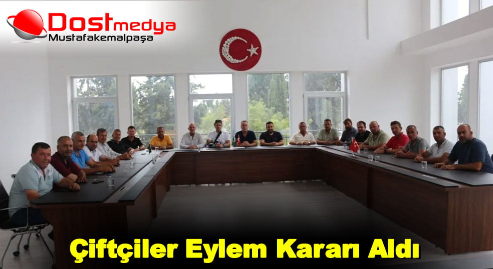 Çiftçiler Eylem Kararı Aldı