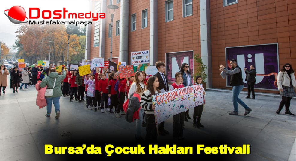 Bursa’da Çocuk Hakları Festivali