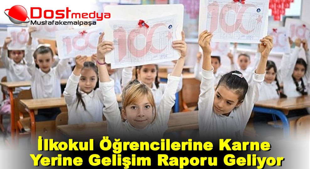 İlkokul Öğrencilerine Karne Yerine Gelişim Raporu Geliyor