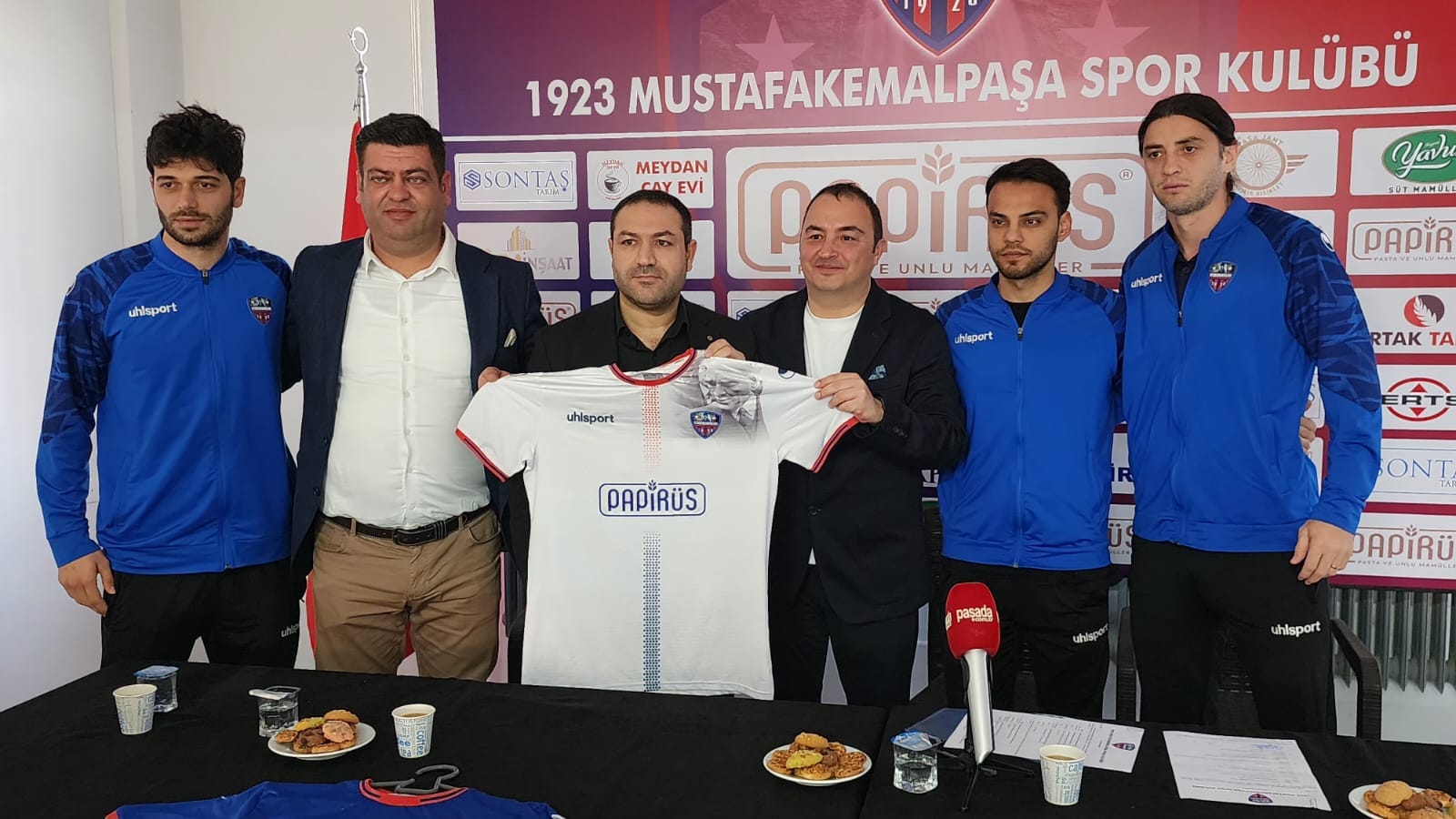 1923 Mustafakemalpaşaspor, Yeni Sezon Sponsorluğunu Papirüs  ile İmzaladı