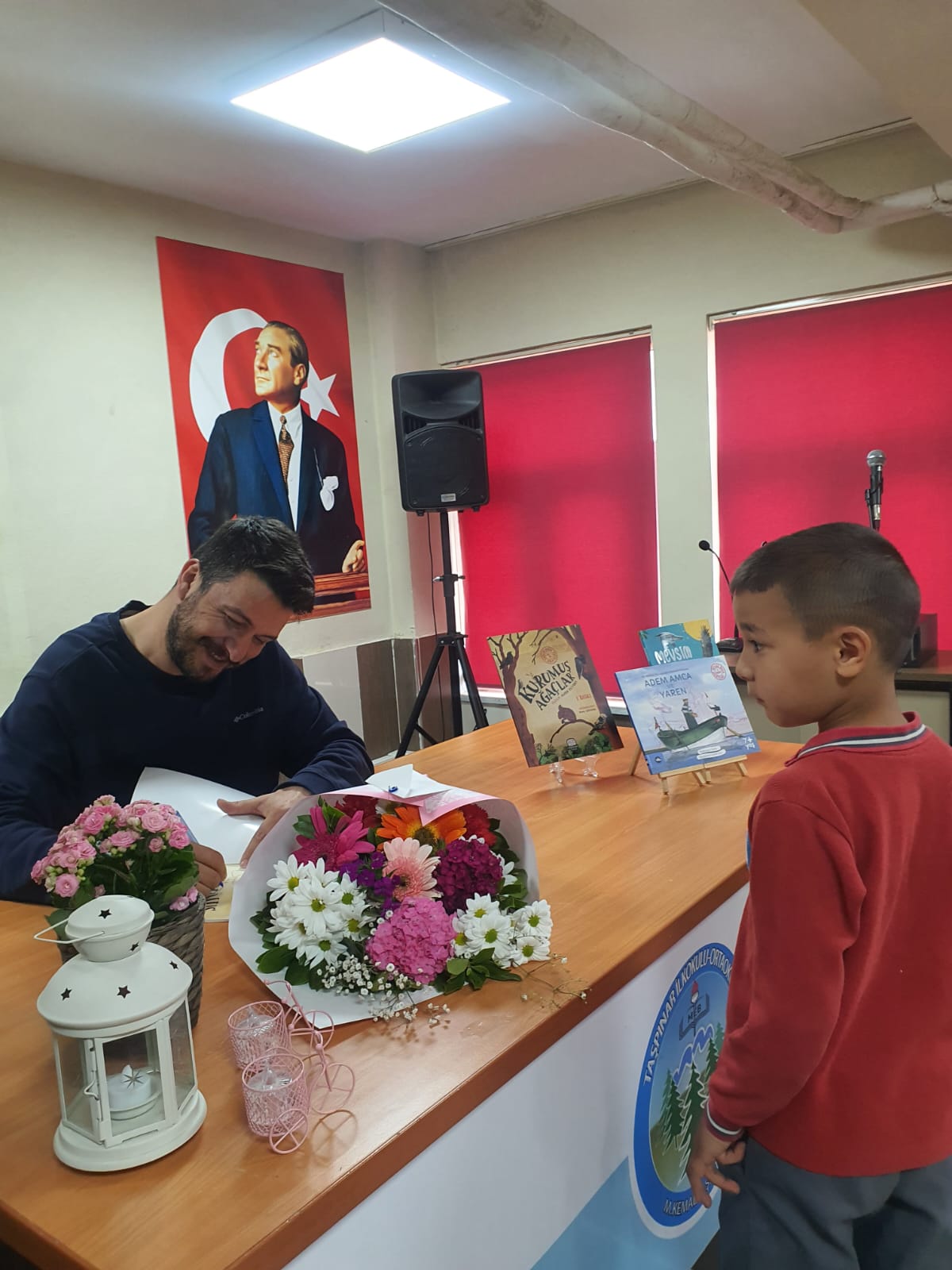 TAŞPINAR OKULU ALPER TÜYDEŞ İLE DOĞAYA KANAT AÇTI!