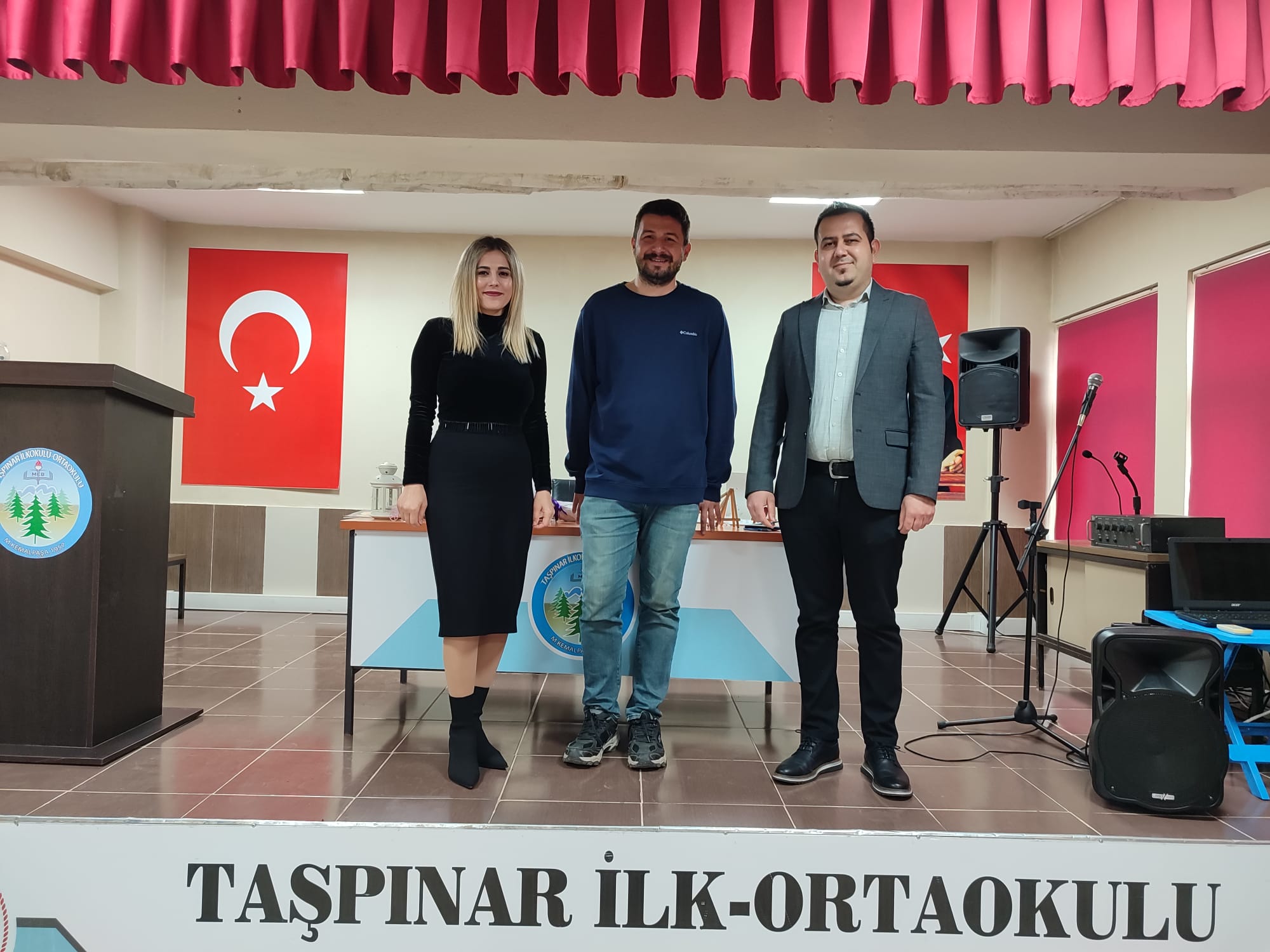 TAŞPINAR OKULU ALPER TÜYDEŞ İLE DOĞAYA KANAT AÇTI!