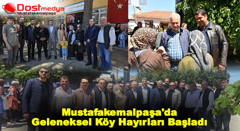 Mustafakemalpaşa’da Geleneksel Köy Hayırları Başladı