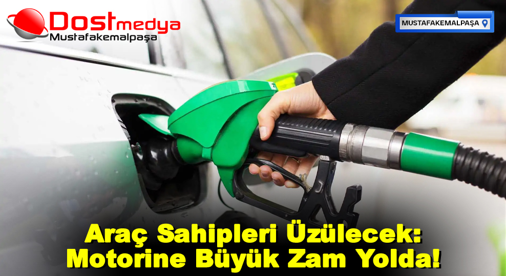 Araç Sahipleri Üzülecek: Motorine Büyük Zam Yolda!