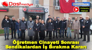 Öğretmen Cinayeti Sonrası Sendikalardan İş Bırakma Kararı