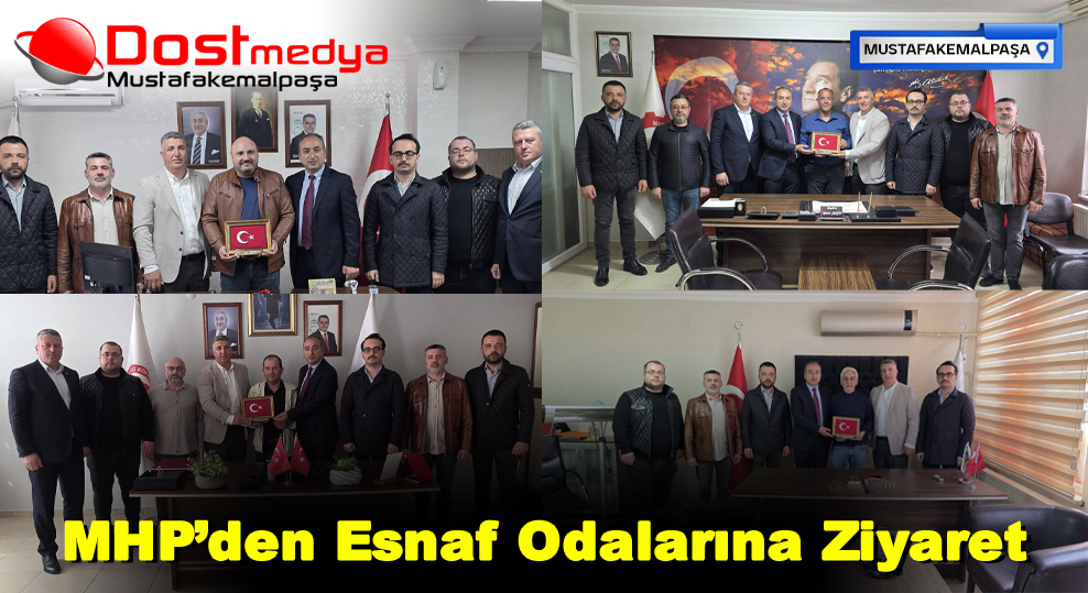 MHP’den Esnaf Odalarına Ziyaret