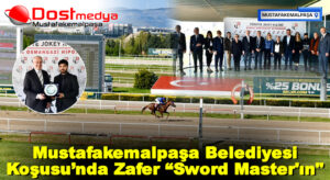 Mustafakemalpaşa Belediyesi Koşusu’nda Zafer “Sword Master’ın”
