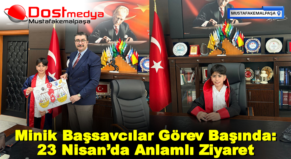 Minik Başsavcılar Görev Başında: 23 Nisan’da Anlamlı Ziyaret