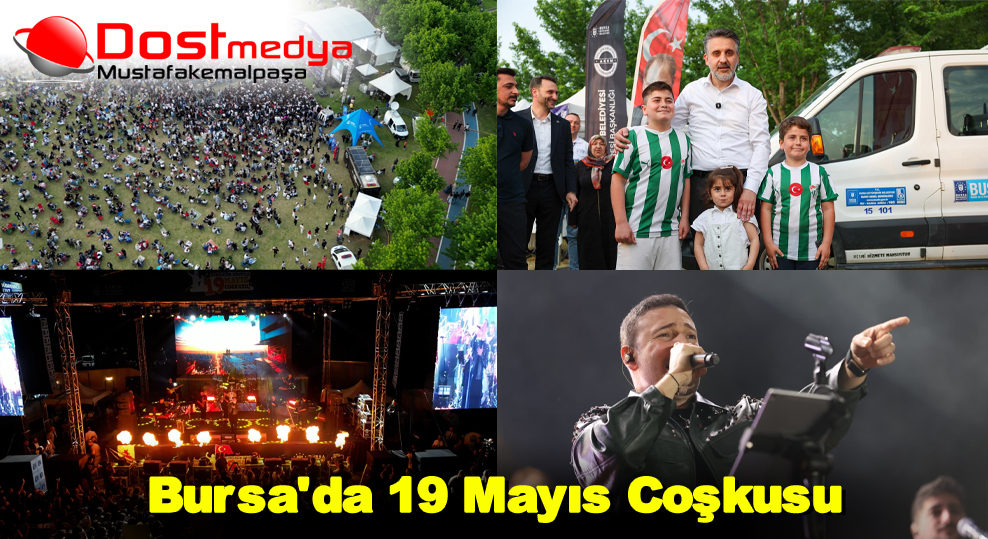 Bursa’da 19 Mayıs Coşkusu