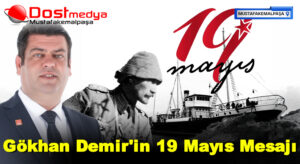 Gökhan Demir’in 19 Mayıs Mesajı
