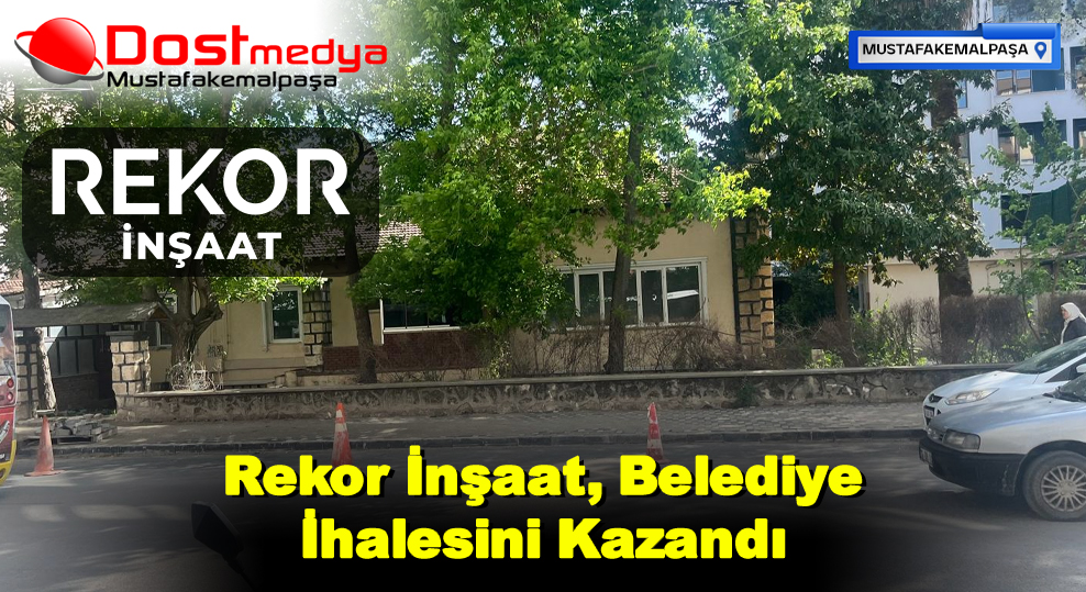 Rekor İnşaat, Belediye İhalesini Kazandı